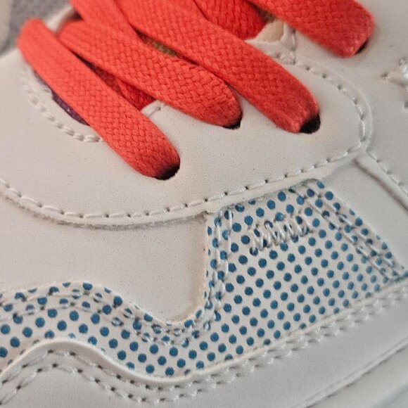 NIB UGG Women's Sz 7 Highland Hi Top Cali Collage Rainbow Sneakers - Limited - Picture 11 of 16